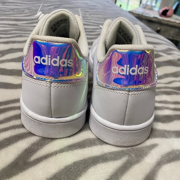 Iridescent Addias Tennis Shoes - Picture 3 of 6